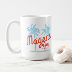 Taza De Café Bahía de Magens St. Thomas USVI Letra de Coral Vin