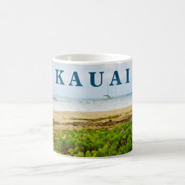 Taza De Café Bahía Hanalei Kauai Hawaii Beach & Boats
