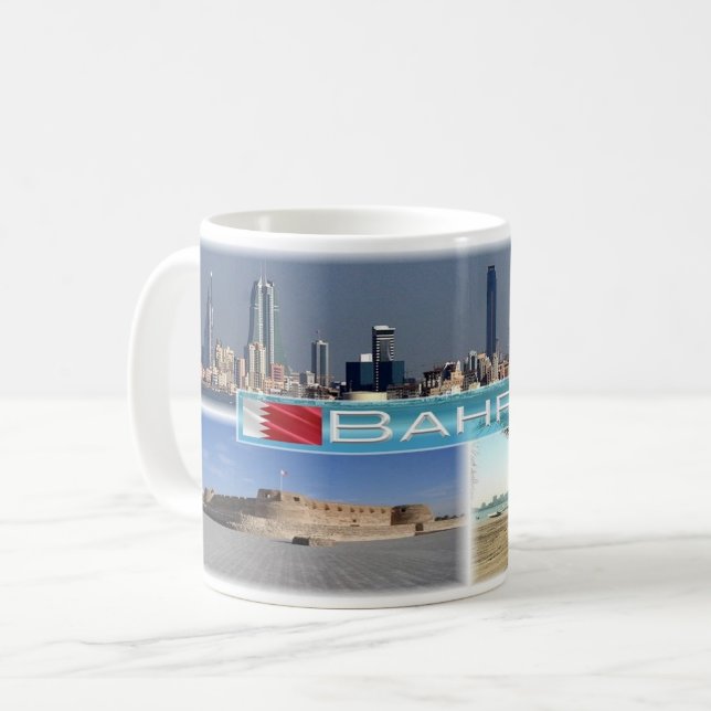 Taza De Café Bahréin - Manama (Anverso izquierdo)