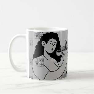 Taza De Café Baila en tu día