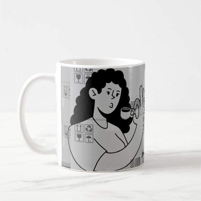 Taza De Café Baila en tu día (Izquierda)