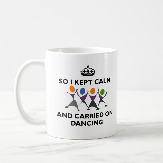 Taza De Café Bailando (Izquierda)