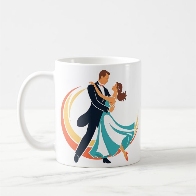 Taza De Café Bailando (Izquierda)