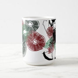 Taza De Café Bailando con menta