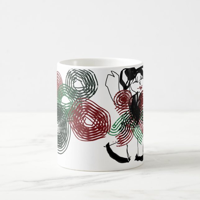 Taza De Café Bailando con menta (Centro)
