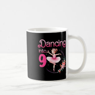 Taza De Café Bailando en 9 Ballet Ballerina Novena Fiesta de Cu
