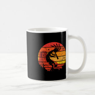 Taza De Café Bailando Kokopelli Sudoeste Estadounidense Nativo