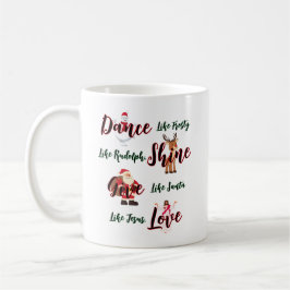 Taza De Café Bailar como amor helado como Jesús Mug