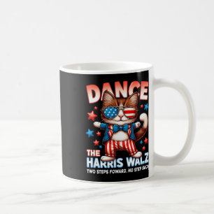 Taza De Café Bailar con los Harris Wheimer Divertidas gatos dam