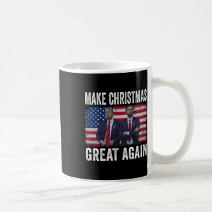 Taza De Café Bailar Con Trump Santa Y Dj Vance Hacer Que Los Na