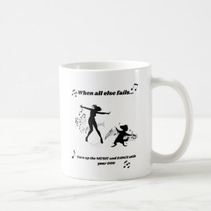Taza De Café Bailar con tu perro