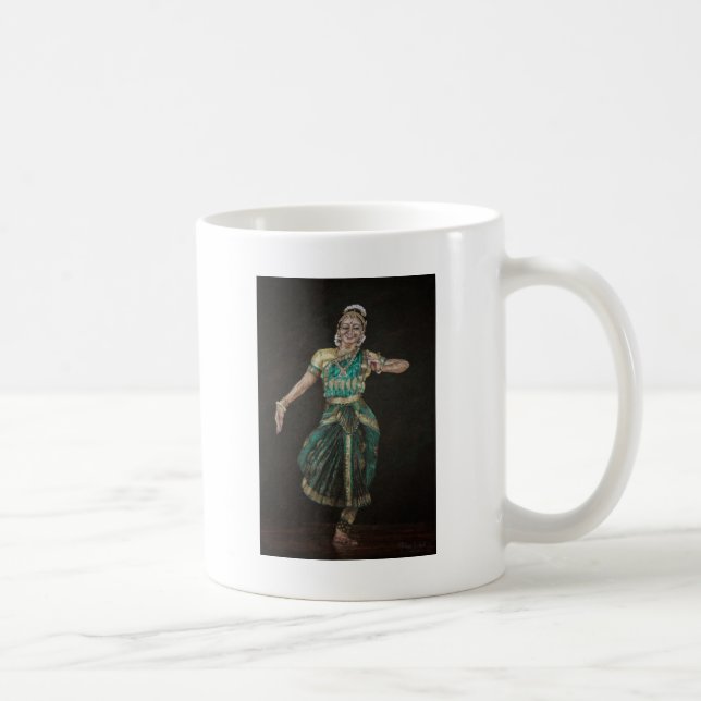 Taza De Café Bailarín de Bharatanatyam (Derecha)