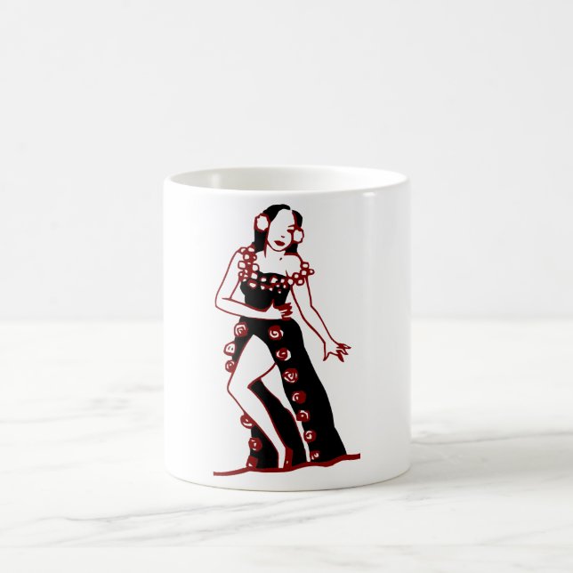 Taza De Café Bailarín de flamenco (Centro)