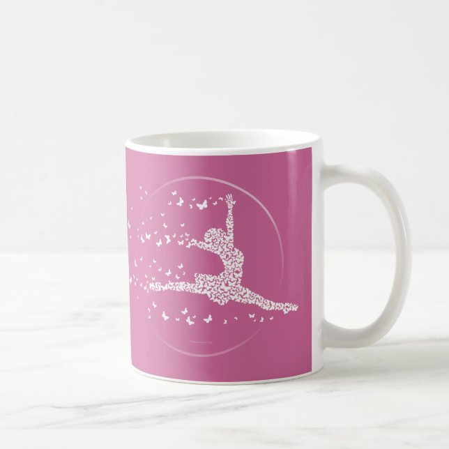 Taza De Café Bailarín de mariposas (Derecha)