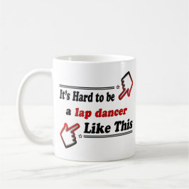 Taza De Café Bailarín del revestimiento