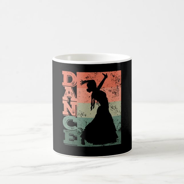 Taza De Café Bailarín Flamenco Dance Vestido Flamenco (Centro)
