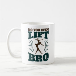 Taza De Café Bailarín masculino de ballet te levanta hermano
