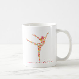 Taza De Café Bailarín moderno