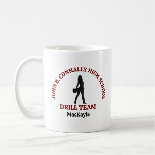 Taza De Café Bailarín Personalizado del Equipo de Baile del Ins