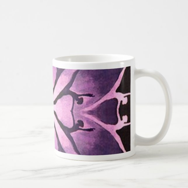 Taza De Café Bailarín (violeta) (Derecha)