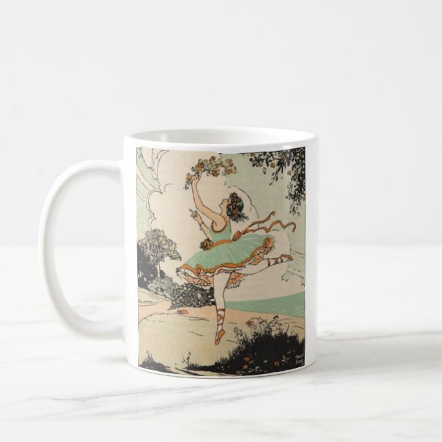 Taza De Café bailarina (Izquierda)