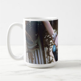 Taza De Café Bailarina de ballet en tutu azul