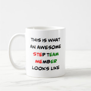 Taza De Café bailarina de equipo de paso, impresionante