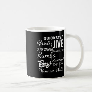 Taza De Café Bailarina de salón de baile Pun Gift