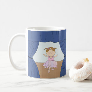 Taza De Café Bailarina del chica