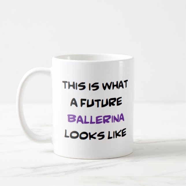 Taza De Café bailarina, futuro (Izquierda)