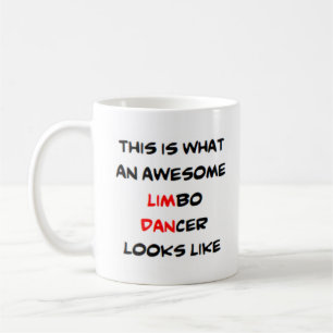 Taza De Café bailarina limbo, impresionante