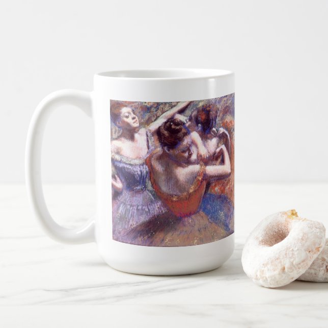 Taza De Café Bailarinas 1899 Edgar Degas (Con donut)