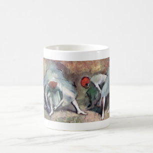 Taza De Café Bailarinas atándose los zapatos, Edgar Degas