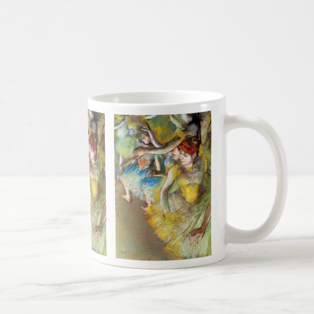Taza De Café Bailarinas de ballet en escena de Degas (Derecha)
