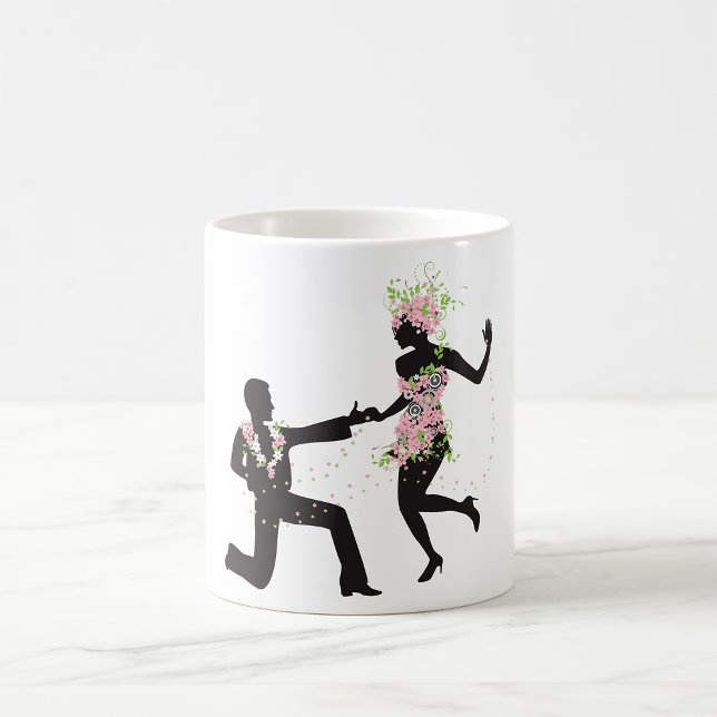 Taza De Café Bailarinas de flores (Subido por el creador)