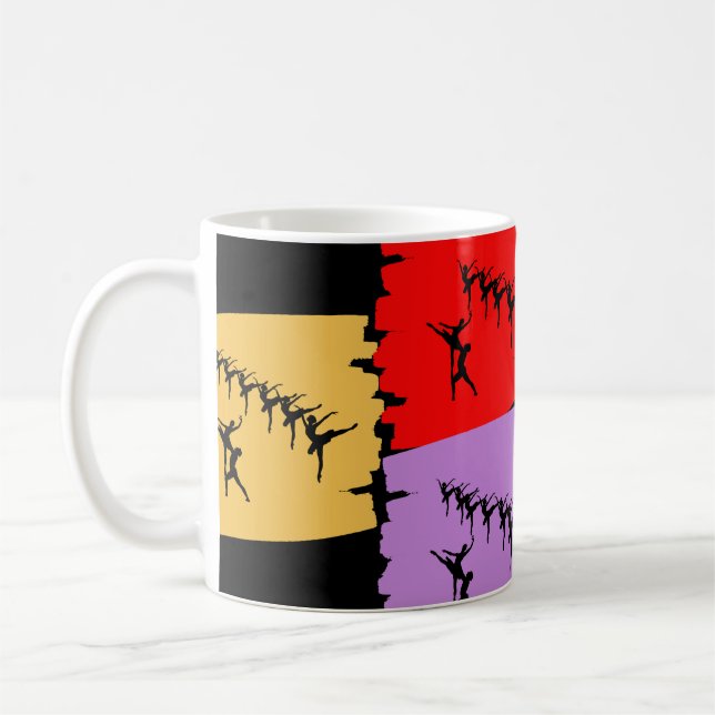 Taza De Café Bailarinas del lago Swan (Izquierda)