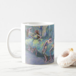 Taza De Café Bailarinas en las bambalinas de Edgar Degas