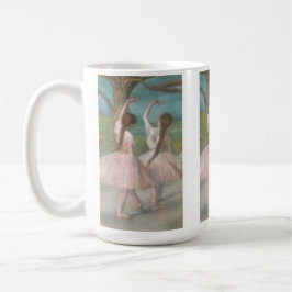 Taza De Café Bailarinas en rosa Edgar Degas