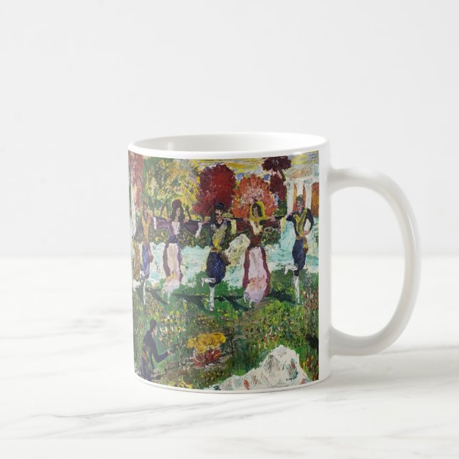 Taza De Café Bailarinas griegas de Mug (Derecha)