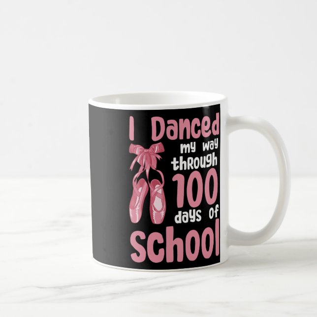 Taza De Café Bailé A Través De 100 Días De La Escuela De Bailar (Derecha)