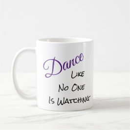 Taza De Café Baile como nadie mira