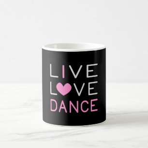 Taza De Café Baile con amor directo Baile Reina bailarina regal