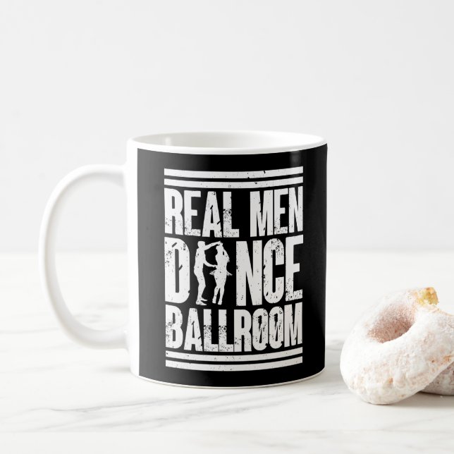 Taza De Café Baile de Baile Real para Hombres - Bailarinas de B (Con donut)