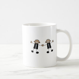 Taza De Café Baile de dos novios feliz