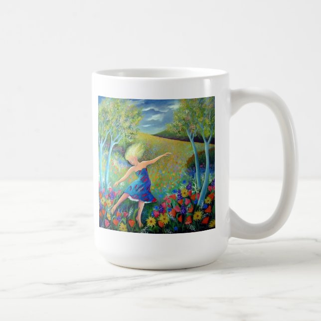 TAZA DE CAFÉ BAILE DE LA FLOR (Derecha)