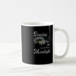 Taza De Café Baile De Moda A La Luz De La Luna