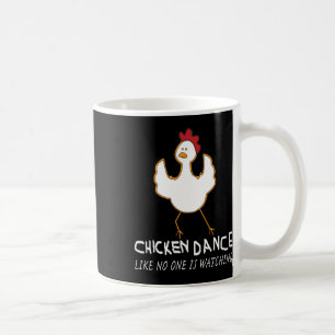 Taza De Café Baile de pollo de 3e Creations , como si nadie est