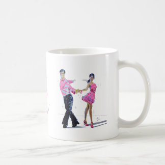 Taza De Café Baile de salón de baile de Cha Cha Cha