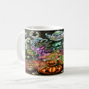 Taza De Café Baile espeluznante