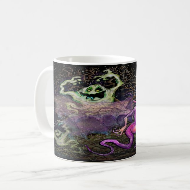 Taza De Café Baile espeluznante (Anverso izquierdo)